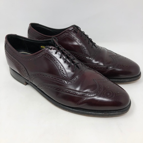 florsheim burgundy shoes